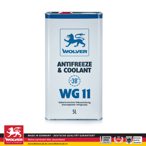 Nước giải nhiệt Wolver Ready to use WG11 (xanh dương) Can 5L